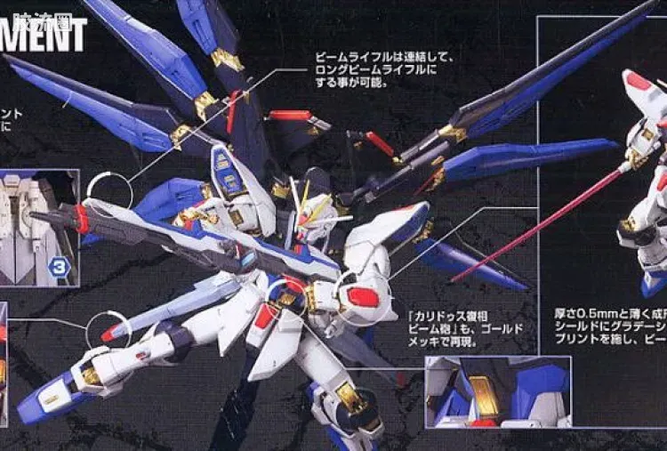 MG 官方豪华版 强袭自由高达 Full Burst Mode - 图片